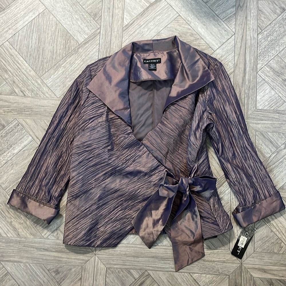Ladies Size 16 Cachet Purple Jacket